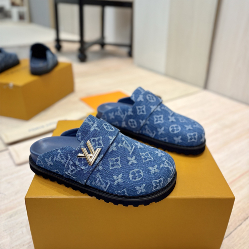 Louis Vuitton Pool Pillow Flat Comfort Slippers Size 36-46