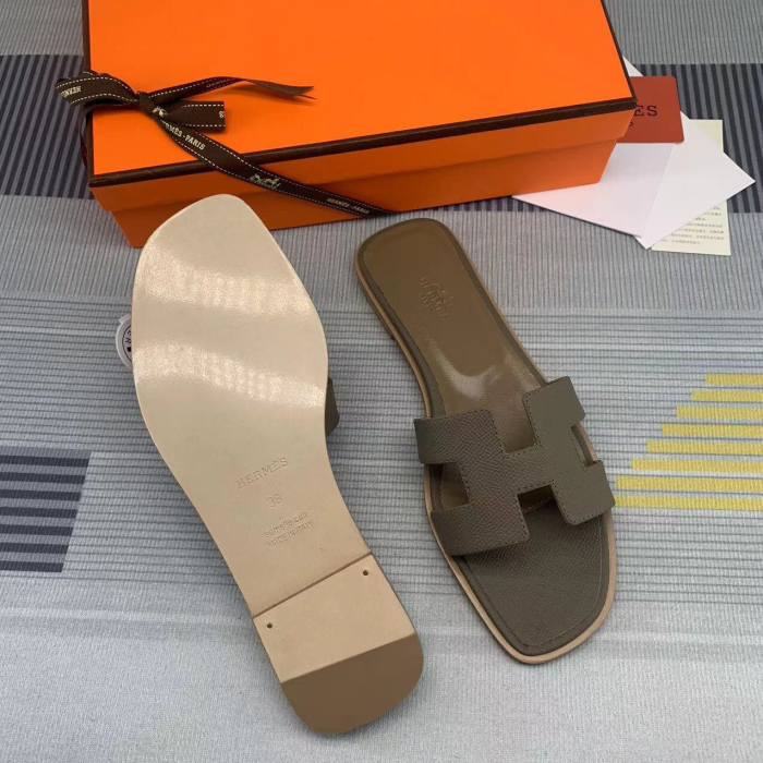 Hermes Oran Slippers Size 35-41  14-Color