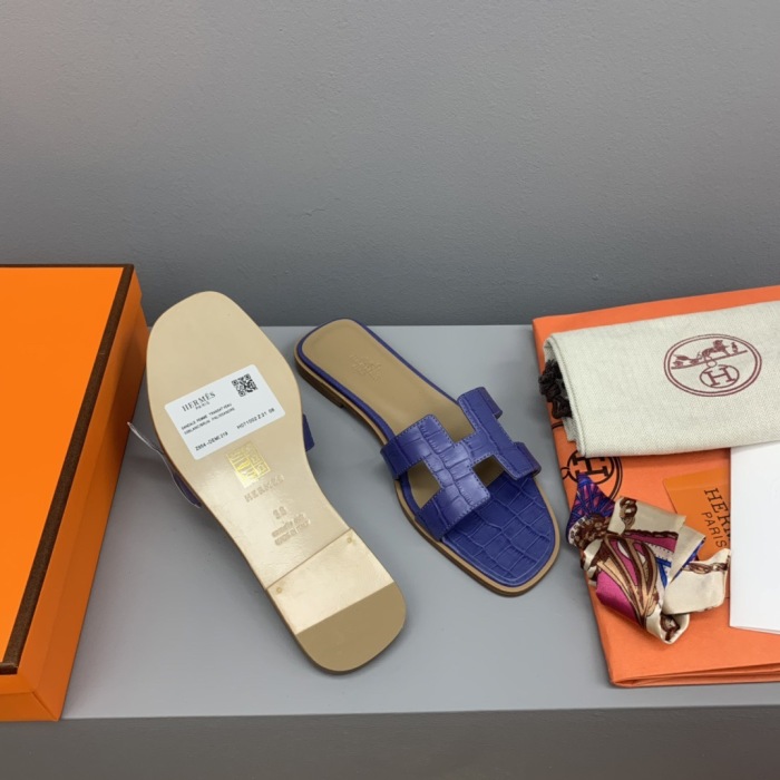 Hermes Oran Slippers Size 35-41  9-Color
