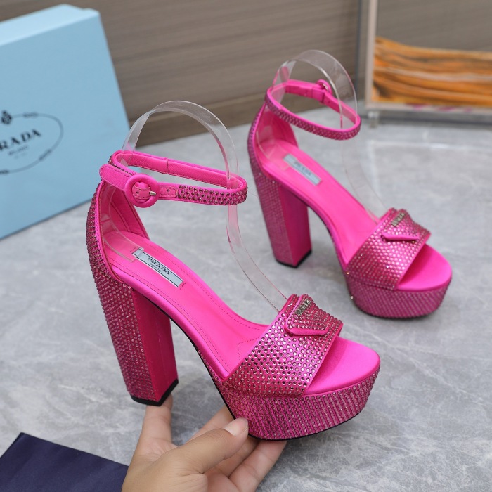 Prada Satin platform Pumps Size 36-41  6-Color