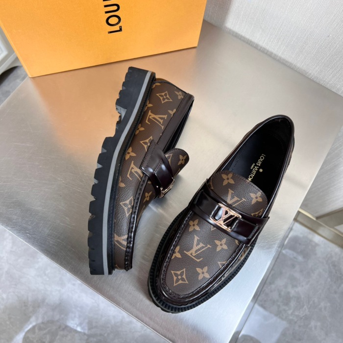 Louis Vuitton MAJOR LOAFER Moccasin Loafers Size 39-45 4-Color