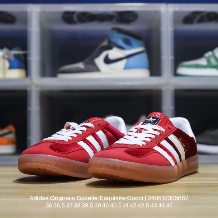 Gucci x Adidas Gazelle Sneaker Size 36-46