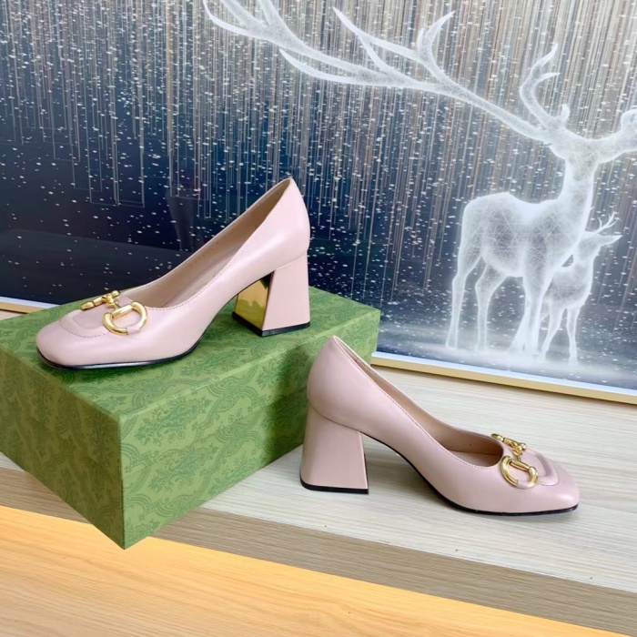 Gucci With Horsebit Pumps Size 35-41 4-Color