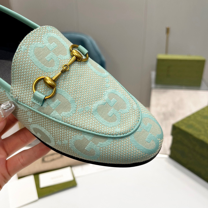 Gucci Jordaan GG Flora Loafers Size 35-41 5-Color