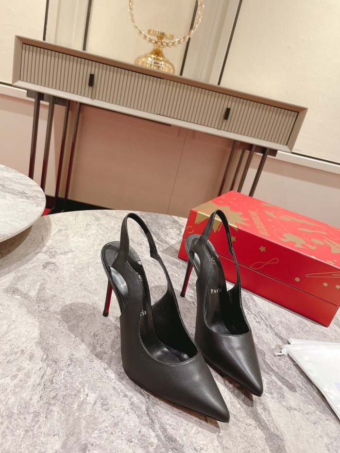 Christian Louboutin Hot Chick Sling Pumps Size 35-41 3-Color