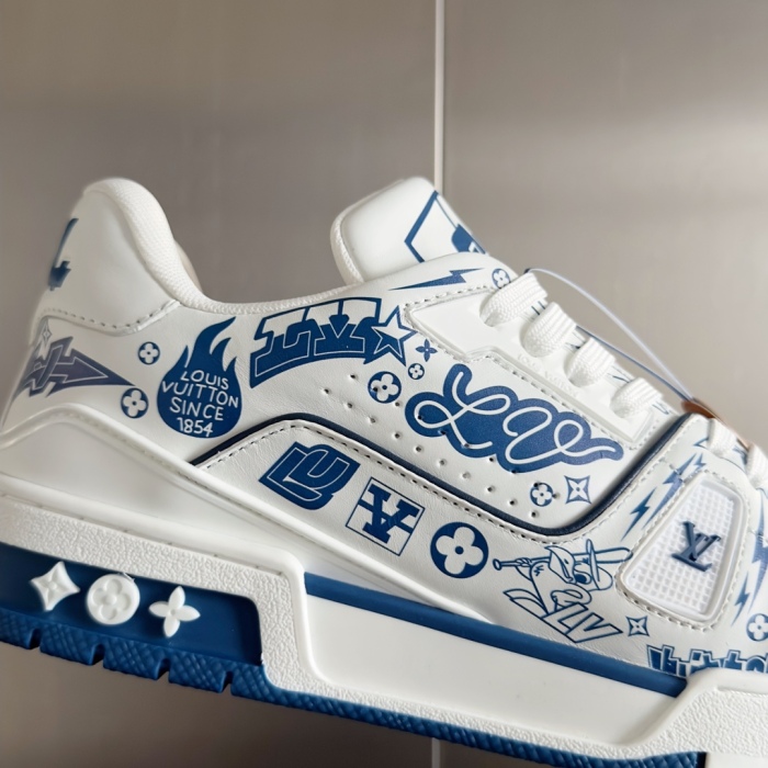 Louis Vuitton 2024New LV Trainer Sneaker Size 40-46