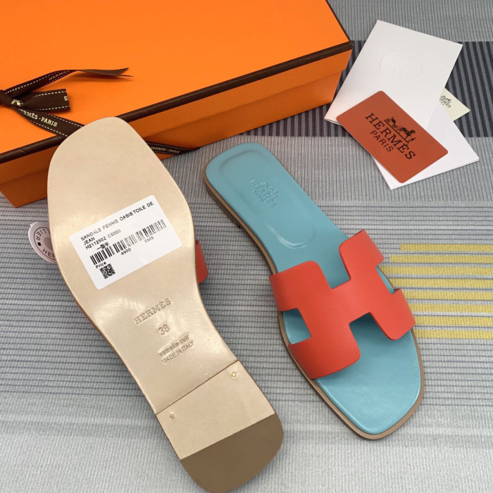 Hermes Oran Slippers Size 35-41  5-Color