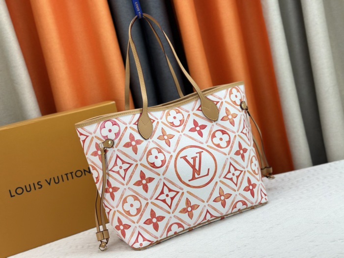 Louis Vuitton M25317 Neverfull MM Shopping Bags Size 31*28*14cm