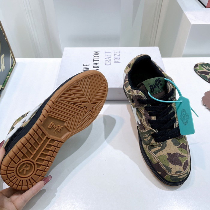 Bape SK8 STA Sneaker Size 36-45   8-Color