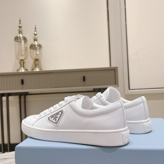Prada Brushed Leather Sneaker Size 36-45   4-Color