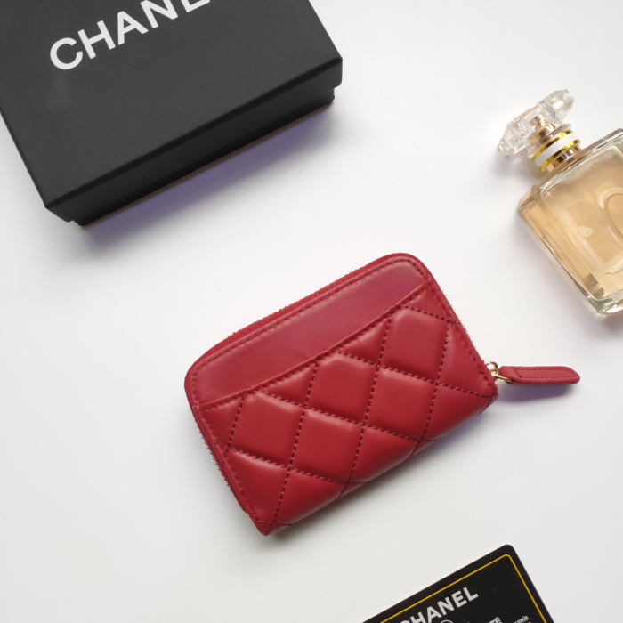 Chanel Card Holder Size 10*9cm 6-Color
