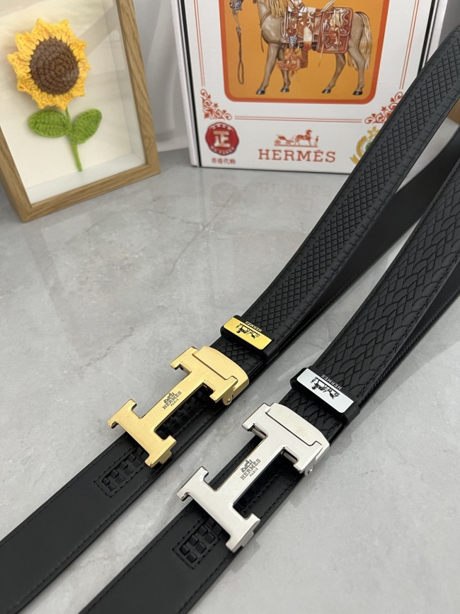 Hermes Men Belt Width 3.5cm