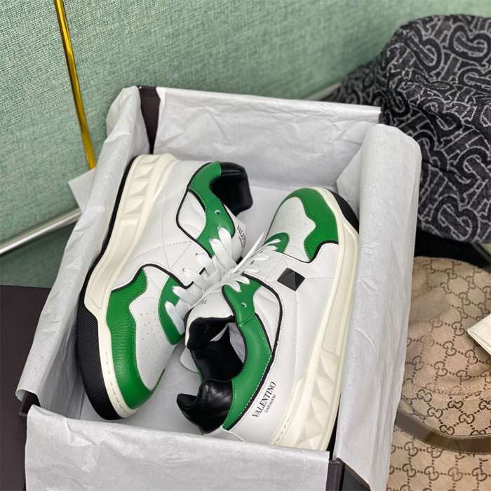 Valentino One Stud Low-Top Sneaker Size 36-45   10-Color