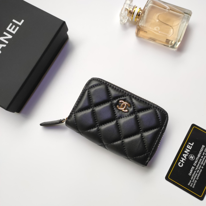 Chanel Card Holder Size 10*9cm 6-Color