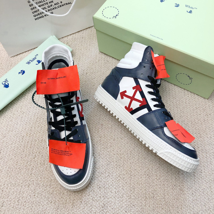 OFF White 3.0 Off Court Suede Canves Sneaker Size 35-45   11-Color