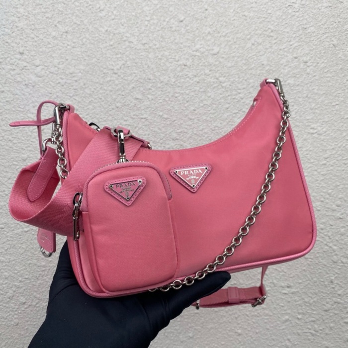 Prada 1BH204 Redition 2005 Women Bags Canvas 22*12*6cm