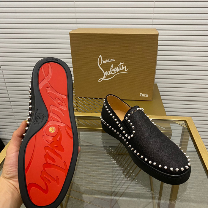Christian Louboutin Pik Boat Sneaker Size 36-46 4-Color