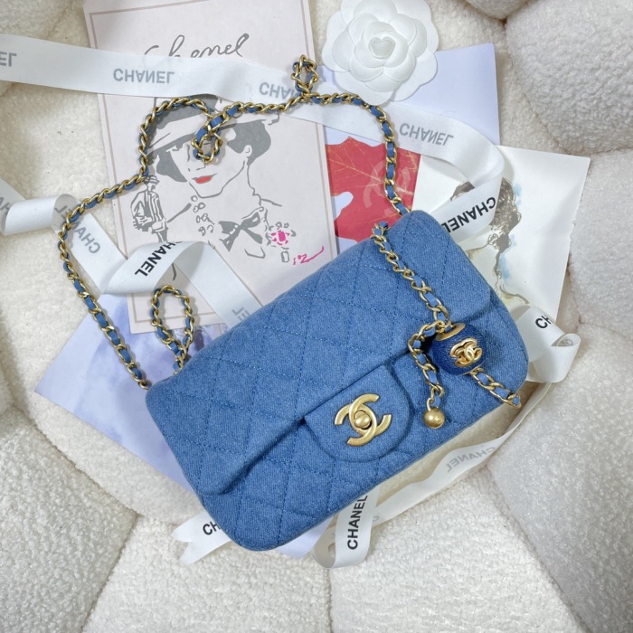 Chanel AS1787 Shoulder Bags Sheepskin 20cm
