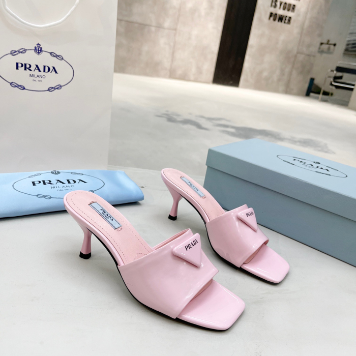 Prada Brushed Leather Pumps  Size 35-41 6-Color