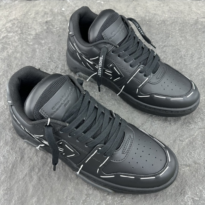 OFF White Out of Office Calf Leather Sneaker Size 36-46