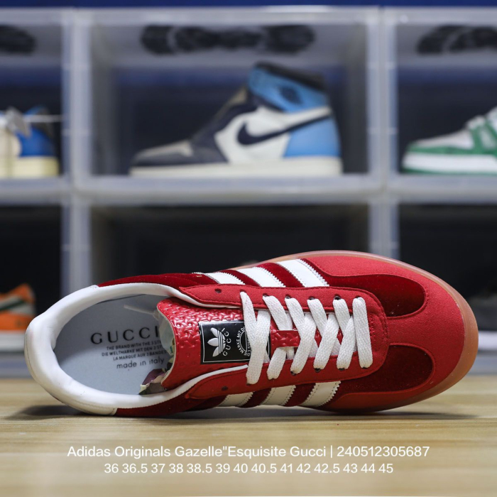 Gucci x Adidas Gazelle Sneaker Size 36-46