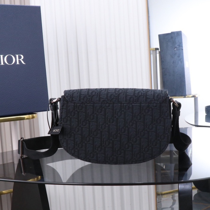 Dior Saddle Messenger Men Shoulder Bags Size 24.5*16.5*5.5cm