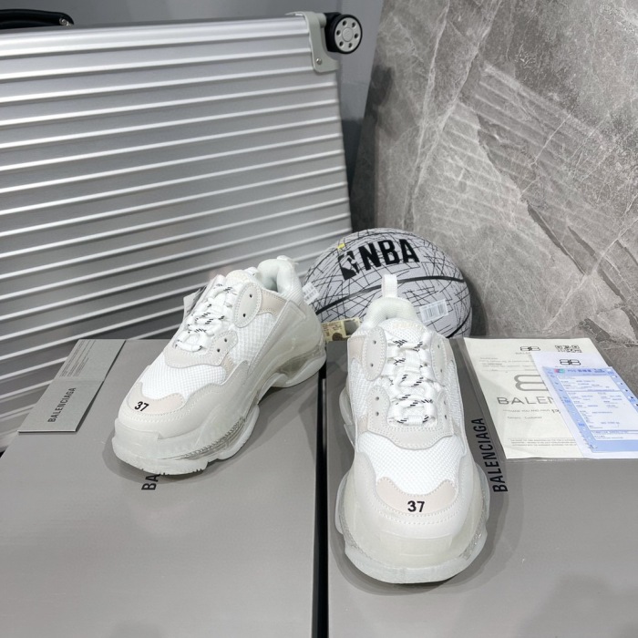 Balenciaga Triple S Clear Sole Sneaker Size 35-46  8-Color