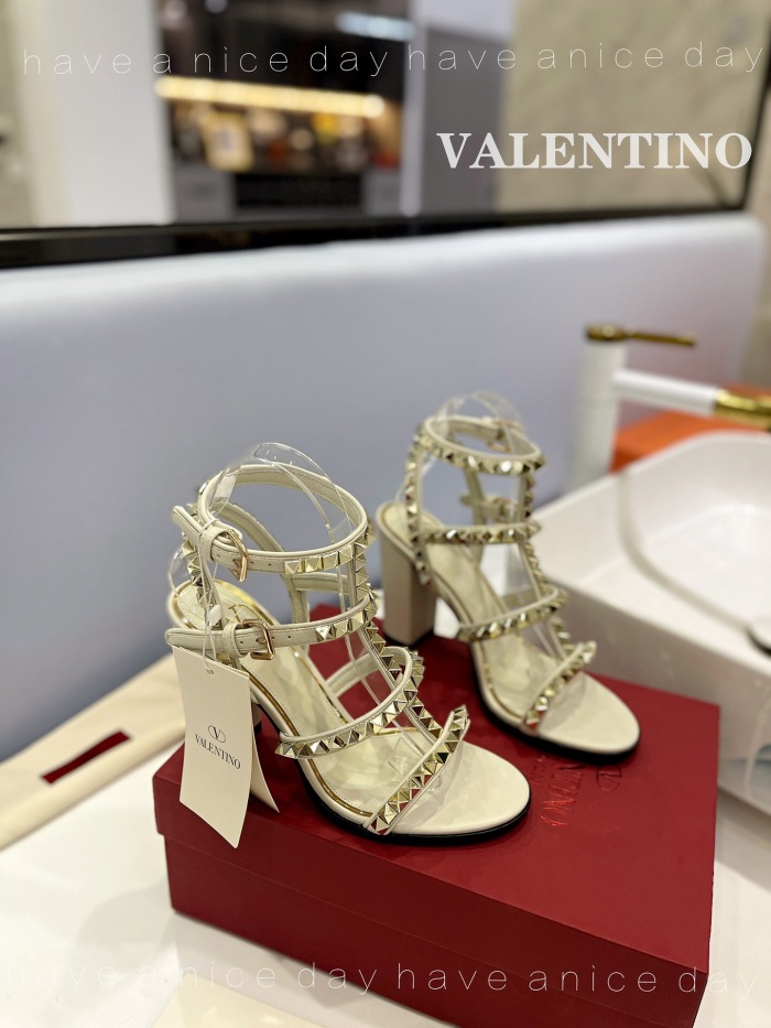 Valentino Rockstud Ankle Strap Pumps Size 35-41 5-Color