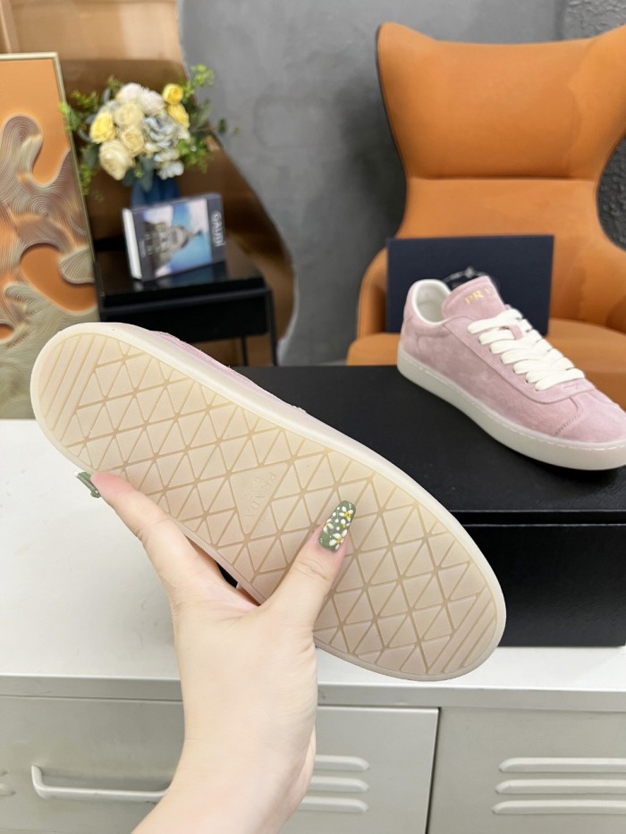 Prada Lane Deer Leather Sneakers Size 36-45