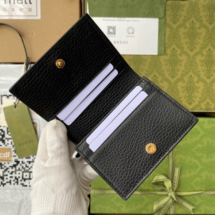 Gucci GG Marmont card case wallet Size 11*8*2.5cm Style: 658610