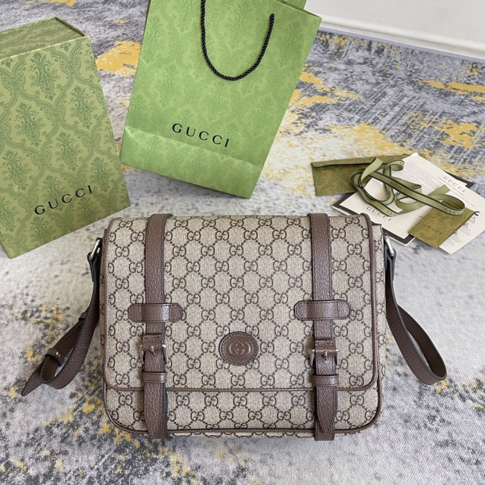 Gucci Mens Shoulder bags Size28*20*8cm    3-Color