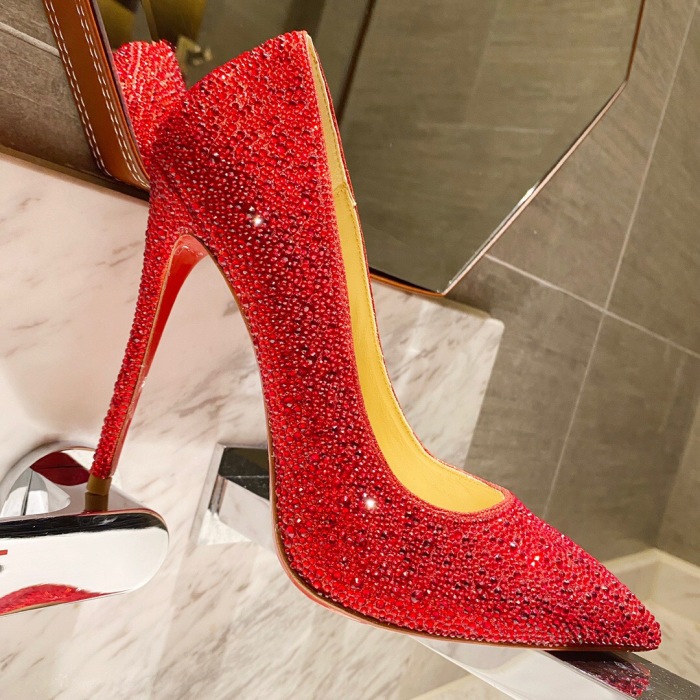 Christian Louboutin Kate Strass Pumps Size 35-41 12-Color