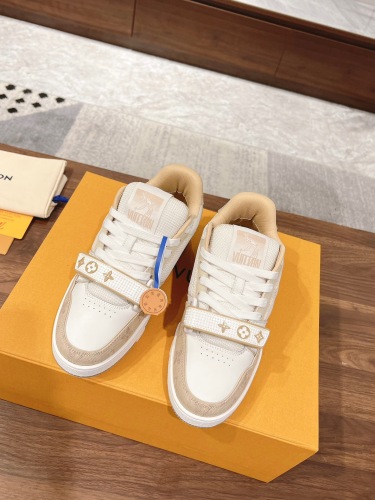 Louis Vuitton LV Trainer Velcro Strap Sneaker Size 36-46