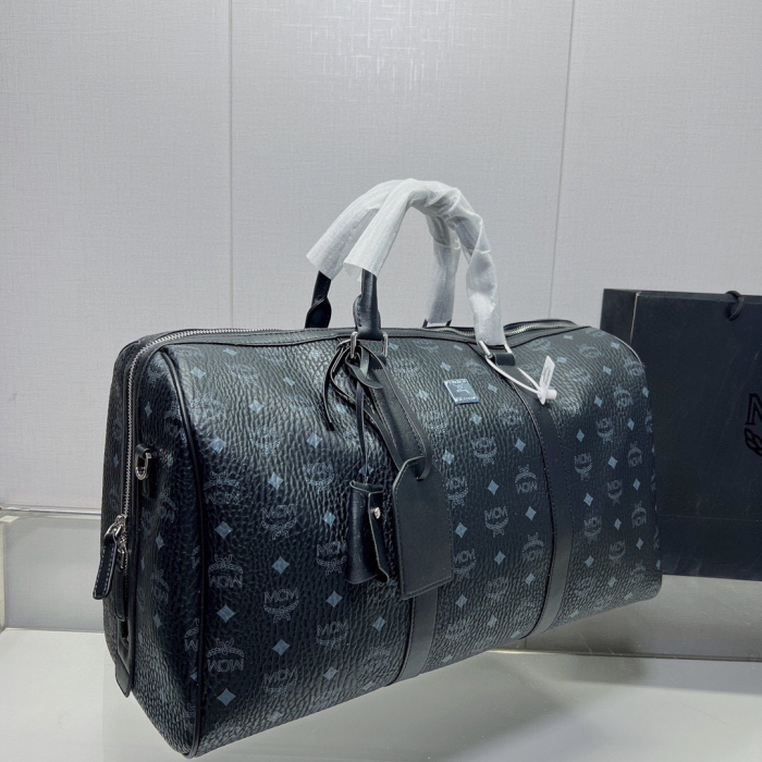 MCM Ottomar Weekender Bag in Visetos Size 50cm