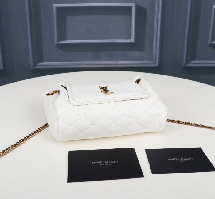 YSL Mini Nolita Women Shoulder Bags Size 18*13*6cm