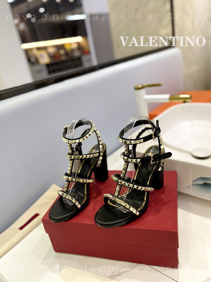 Valentino Rockstud Ankle Strap Pumps Size 35-41 5-Color