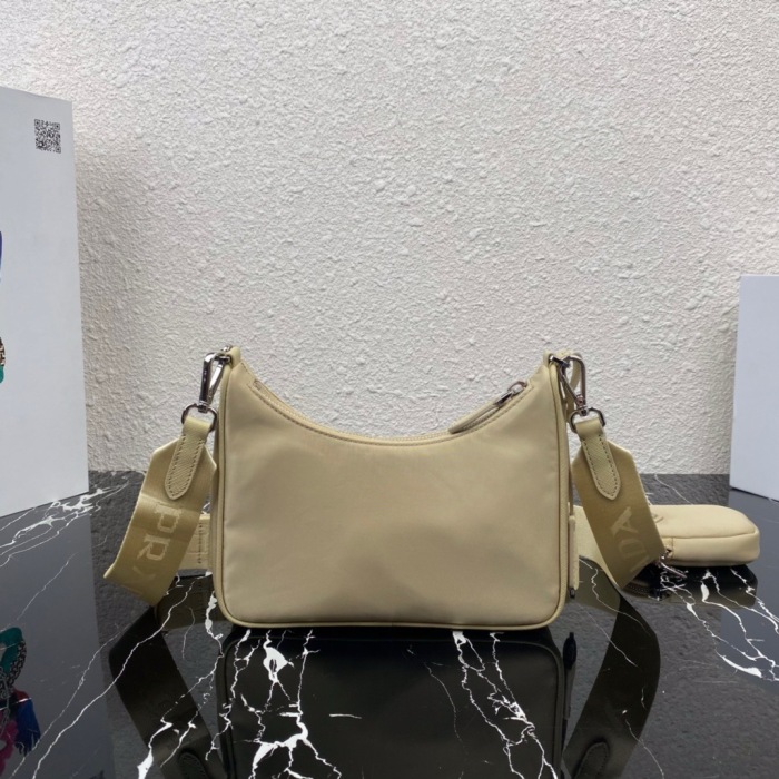 Prada 1BH204 Redition 2005 Women Bags Canvas 22*12*6cm