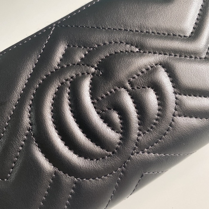 Gucci GG Marmont Women Mens Wallet Purse 19*10.5*2.5cm