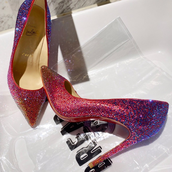 Christian Louboutin Kate Strass Pumps Size 35-41 12-Color