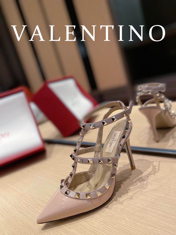 Valentino Rockstud Ankle Strap Pumps Size 35-41 11-Color