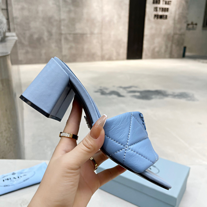 Prada Quilted Leather Pumps Size 35-41 5-Color