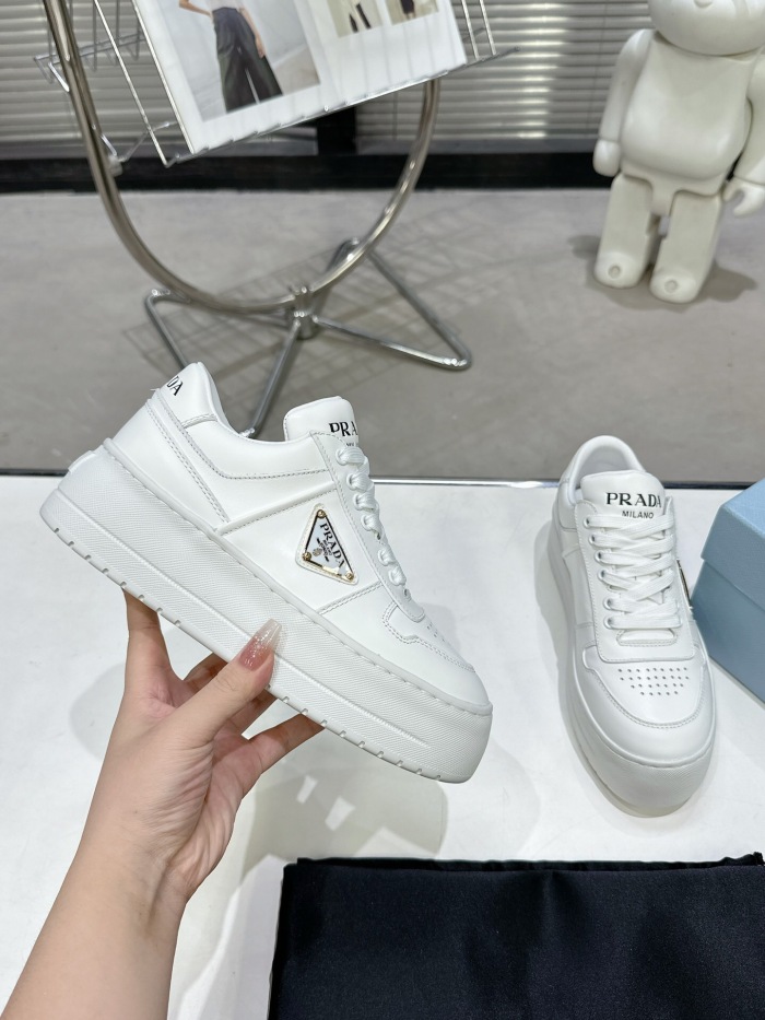 Prada 2024 New Downtown Bold leather Sneaker Size 36-41