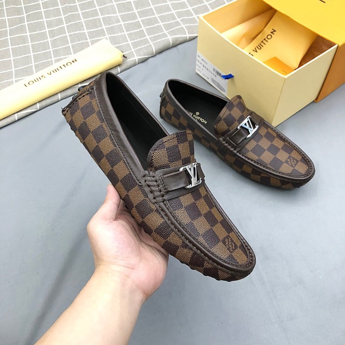 Louis Vuitton Hockenheim Moccasin Loafers Size 39-45 2-Color