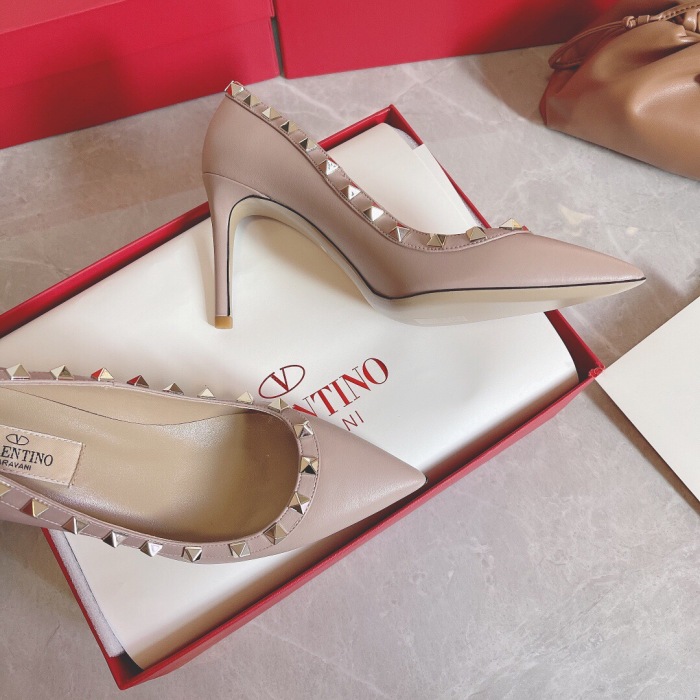 Valentino Rockstud Patent-Leather Pumps Size 35-41 8-Color