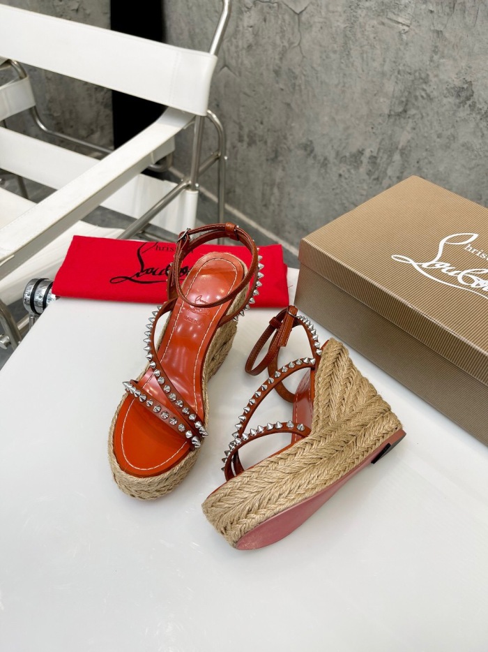 Christian Louboutin Mafaldina Zeppa Pumps Size 35-41 4-Color