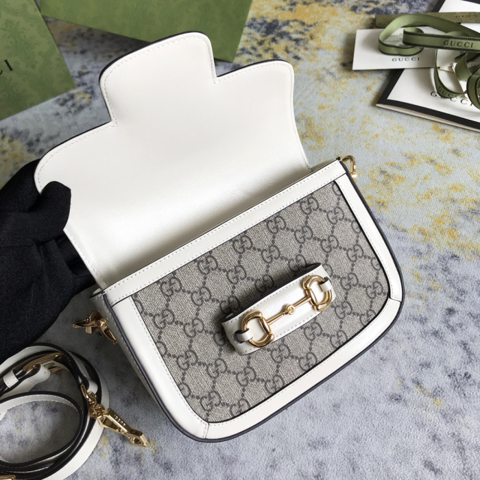 Gucci GG Horsebit 1955 Women Shoulder Bags Size 25*18*8cm