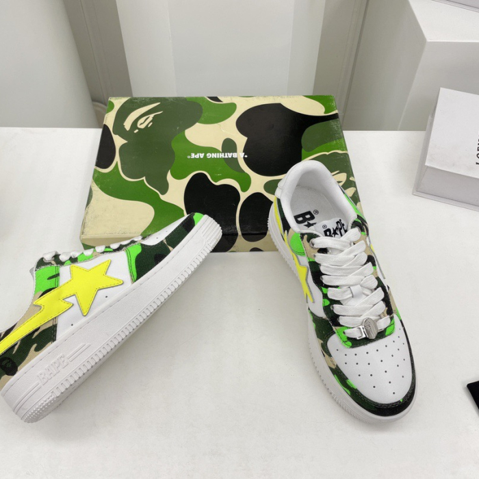 Bape STA Sneaker Size 36-45   10-Color