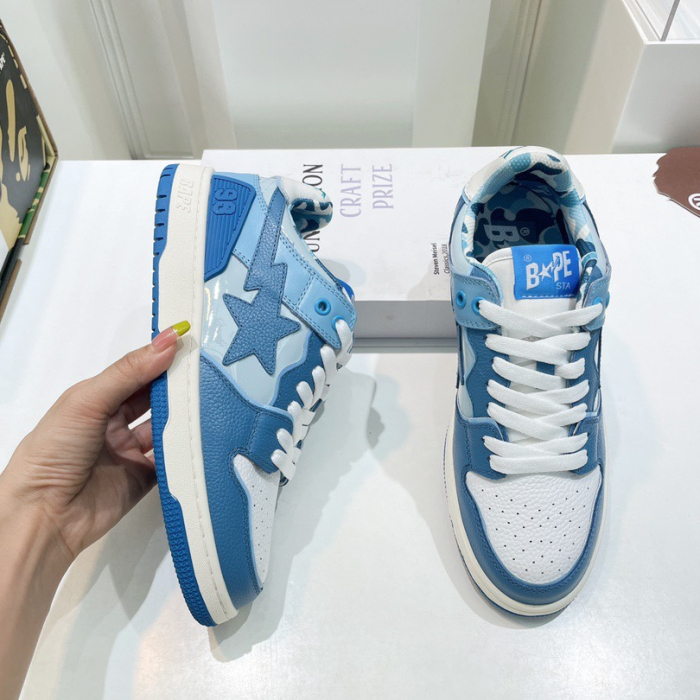 Bape SK8 STA Sneaker Size 36-45   8-Color