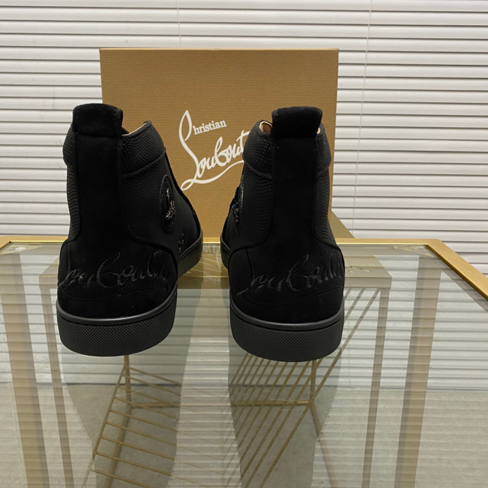 Christian Louboutin Louis High-Top Sneaker Size 36-46  8-Color