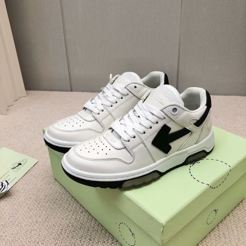 OFF White Out of Office Calf Leather Sneaker Size 35-45   8-Color
